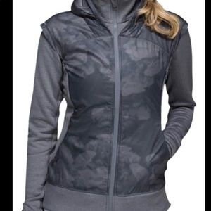 Lululemon Sprinter Jacket Slate/Dream Rose Sz10